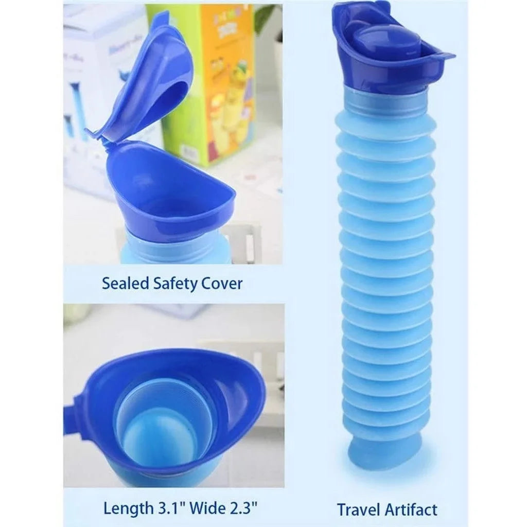 1set Urinal Car Urinal Bucket Outdoor Standing Urine Emergency Squat-Free Travel Urine Leak